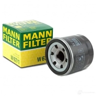 Масляный фильтр MANN-FILTER w671 4011558738006 S6WR R 67395 - Изображение 3