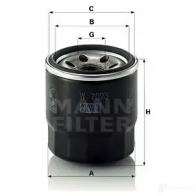 Масляный фильтр MANN-FILTER w7023 XW 0UH 4011558024147 67404 - Изображение 5