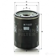 Масляный фильтр MANN-FILTER 4011558722005 67453 w71320 PY O43Q