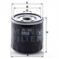 Масляный фильтр MANN-FILTER 4011558043179 67406 w7032 1R KRDK - Изображение 7