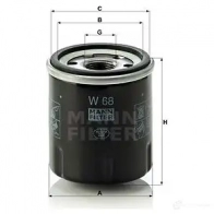 Масляный фильтр MANN-FILTER 67397 4011558721107 HWSX P w68 - Изображение 5