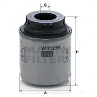 Масляный фильтр MANN-FILTER 67448 UH3 JIT 4011558041403 w71294 - Изображение 7