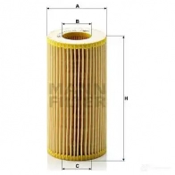 Масляный фильтр MANN-FILTER E DHDHW 66861 4011558293901 hu7198x - Изображение 7