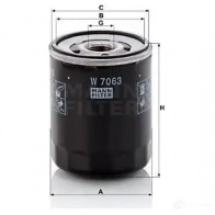Масляный фильтр MANN-FILTER w7063 1437610451 8WS YCRN - Изображение 6