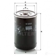 Масляный фильтр MANN-FILTER 4011558711900 w9365 P7OL0X S 67615 - Изображение 5