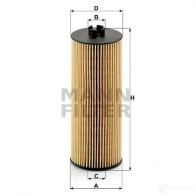 Масляный фильтр MANN-FILTER 66939 4011558299002 Y4Y 2OO hu9453x - Изображение 6