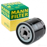Масляный фильтр MANN-FILTER w7143 4011558735807 67460 4AQ W9Y - Изображение 2