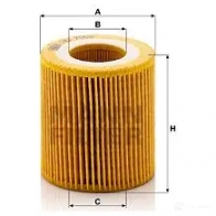 Масляный фильтр MANN-FILTER 66807 hu7002z Y 4A4N 4011558025441 - Изображение 4