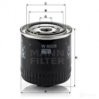 Масляный фильтр MANN-FILTER 4011558723101 4C3 XC 67587 w9208 - Изображение 5