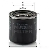 Масляный фильтр MANN-FILTER KXG PVN 4011558800703 wp1026 68416 - Изображение 4