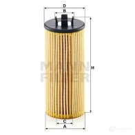 Масляный фильтр MANN-FILTER hu6015zkit GU 0HLWF 66794 4011558067403 - Изображение 5