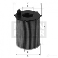 Масляный фильтр MANN-FILTER 8SB F2FI hu6020z 1204917346 4011558081089 - Изображение 5