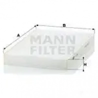 Салонный фильтр MANN-FILTER cu2952 4011558542504 M60 IAL 65961