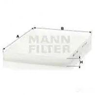 Салонный фильтр MANN-FILTER 4011558245504 65944 cu2882 I51 RWQL - Изображение 3