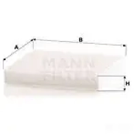 Салонный фильтр MANN-FILTER 54BYY1 F 65739 4011558324001 cu1919 - Изображение 5