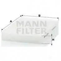 Салонный фильтр MANN-FILTER 65957 0UK LESR cu2945 4011558300708 - Изображение 5