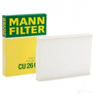 Салонный фильтр MANN-FILTER V851WP E cu26006 65893 4011558027582