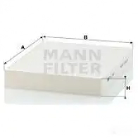 Салонный фильтр MANN-FILTER JRFT Q7V cu2442 4011558547301 65860 - Изображение 4
