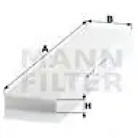 Салонный фильтр MANN-FILTER 7 HN3L Ford Galaxy 1 (VX, VY, WGR) Минивэн 2.3 16V 146 л.с. 1997 – 2006 cu5480 4011558247300