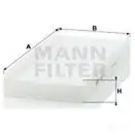 Салонный фильтр MANN-FILTER 65991 R41LB 0 4011558002060 cu3240 - Изображение 6