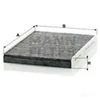 Салонный фильтр MANN-FILTER cuk2862 66256 2PILP RE 4011558402907 - Изображение 3
