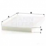 Салонный фильтр MANN-FILTER cu3569 7YF1 R 4011558539306 66024 - Изображение 5