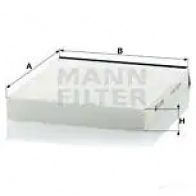 Салонный фильтр MANN-FILTER 4011558405700 V2 VBQ2 cu2240 65803