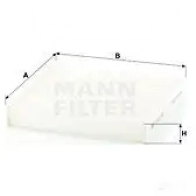 Салонный фильтр MANN-FILTER 65793 cu22029 5M3 IQOQ 4011558072810 - Изображение 5
