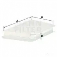 Салонный фильтр MANN-FILTER 4011558306502 66014 cu3461 N WF84D - Изображение 4