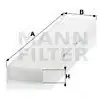 Салонный фильтр MANN-FILTER T LGAS cu5141 4011558311506 66099 - Изображение 5
