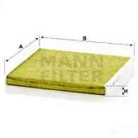 Салонный фильтр MANN-FILTER 544 1VQ 4011558065720 fp2131 66370 - Изображение 6