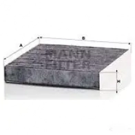 Салонный фильтр MANN-FILTER HFXXJ WL 4011558066659 cuk22011 66164 - Изображение 5