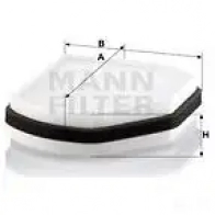 Салонный фильтр MANN-FILTER cu2897 EUM EZL 4011558246006 65945 - Изображение 5