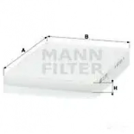 Салонный фильтр MANN-FILTER 7D1G A cu29511 4011558302108 65960