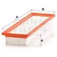 Салонный фильтр MANN-FILTER S97P H cu41972 1437595398