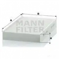 Салонный фильтр MANN-FILTER 4011558012915 cu1629 65712 3HNB J