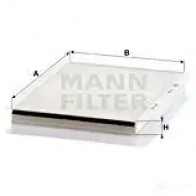 Салонный фильтр MANN-FILTER 65938 cu2839 4011558319403 A TIMRA