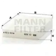 Салонный фильтр MANN-FILTER cu2028 4011558559908 699 VE 65752