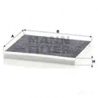 Салонный фильтр MANN-FILTER 66199 cuk24013 4011558068783 V35 PT - Изображение 5