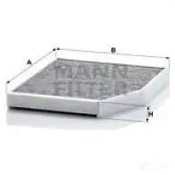 Салонный фильтр MANN-FILTER cuk29007 4011558066444 66262 YMI YTW - Изображение 4