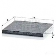 Салонный фильтр MANN-FILTER cuk26017 4011558068813 8BK3YD P 66230 - Изображение 5