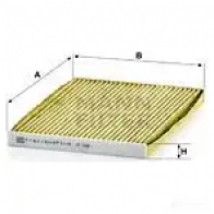 Салонный фильтр MANN-FILTER fp1936 KQJH HG 4011558062903 66367 - Изображение 5