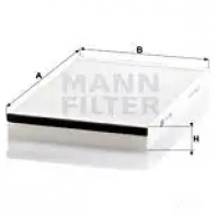 Салонный фильтр MANN-FILTER 4011558304102 cu3054 E GPNPW2 65971
