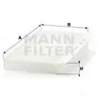 Салонный фильтр MANN-FILTER cu3567 66023 FTYK RLZ 4011558303204 - Изображение 4