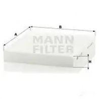 Салонный фильтр MANN-FILTER cu2351 W RZOS 65834 4011558308308