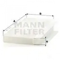 Салонный фильтр MANN-FILTER 66020 4011558248505 2NFS VOY cu3554