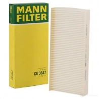 Салонный фильтр MANN-FILTER cu3847 UQ 60P 4011558321000 66034 - Изображение 2