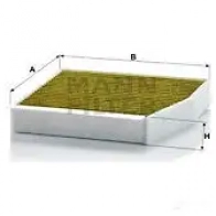 Салонный фильтр MANN-FILTER HJ MTR 66392 4011558065362 fp26007 - Изображение 5