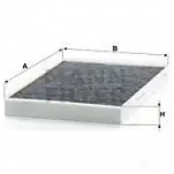 Салонный фильтр MANN-FILTER cuk3569 66311 4011558539504 KQFZ H - Изображение 5