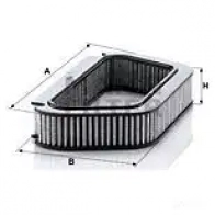 Салонный фильтр MANN-FILTER 66328 4011558406608 O21I QBO cuk4136 - Изображение 5